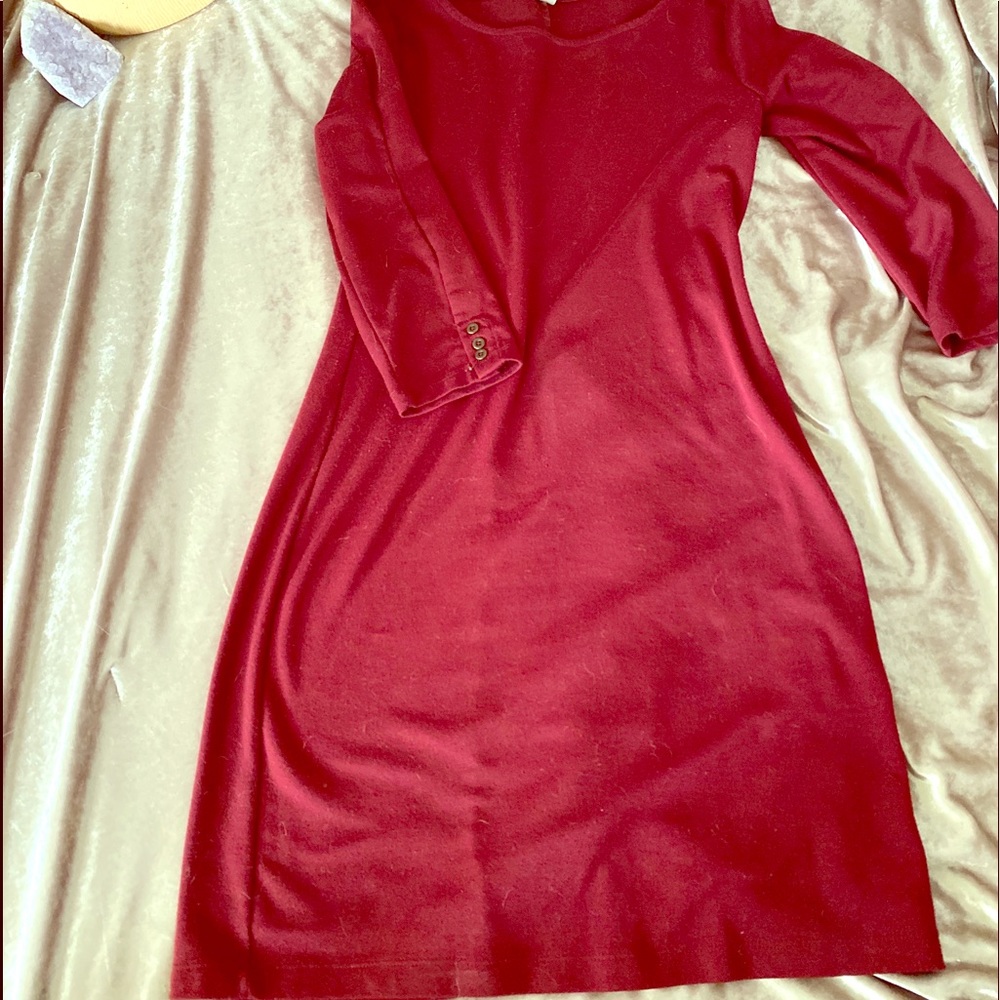 Little burgundy dress